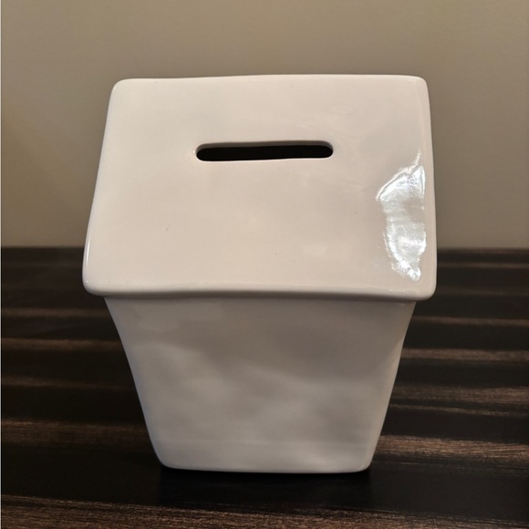 Rae Dunn Ceramic Rainy Day Fund Bank - Picture 3 of 5